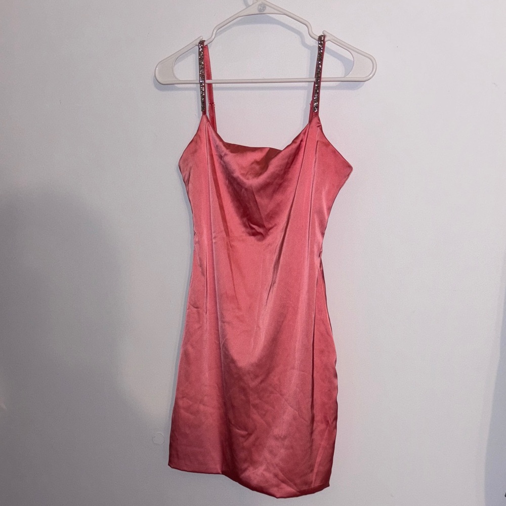 SHEIN Pink Mini Dress